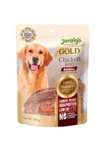 Jerhigh KSY Chicken Jerky Dog Treats, Human Grade High Protein Chicken, Fully Digestible Healthy Snack & Training Treat, Chicken Jerky 300gm (1 x 300gm)