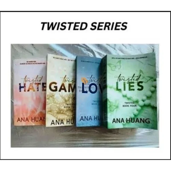 Twisted Series by Ana Huang - 4-Book Set (Love, Games, Hate, Lies)