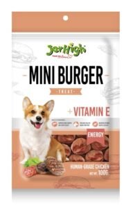 JerHigh Chicken Dog Dry Treats, Human Grade High Protein Chicken, Fully Digestible Healthy Snack & Training Treat, (2 X 100G), All Life Stages