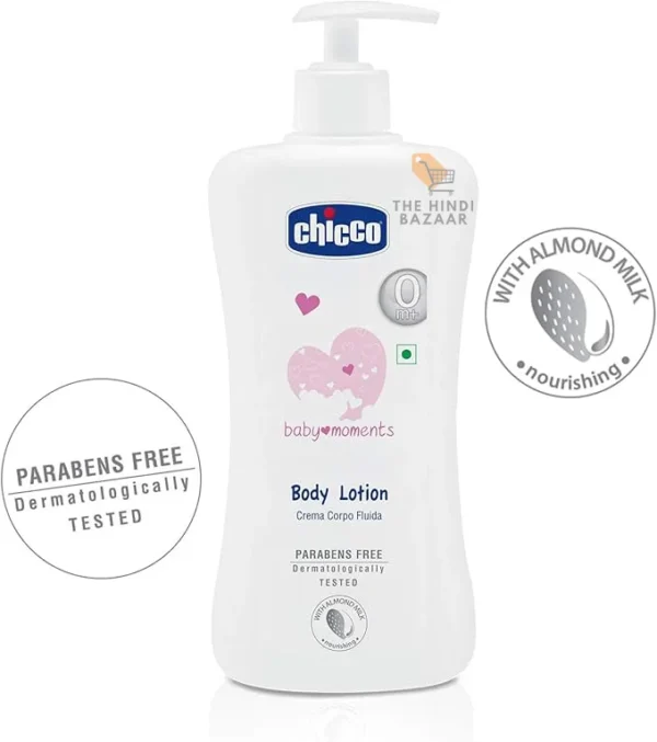 Chicco Baby Moment Body Lotion Size 500 Ml. - Image 5