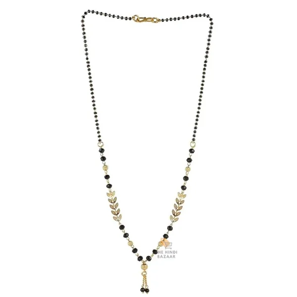 One Gram Gold Plated Combo of 4 Mangalsutra Necklace Pendant - Image 5