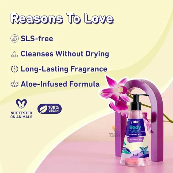 Plum BodyLovin' Orchid-You-Not Shower Gel - Image 2