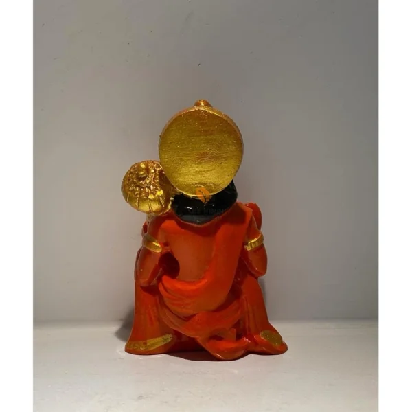 DIGITAL COMM Hanuman Ji Murti in Blessing Posture with Gada - Image 5