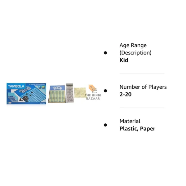 BKDT Marketing Tambola Game Set with 600 Housie Tickets - Image 3