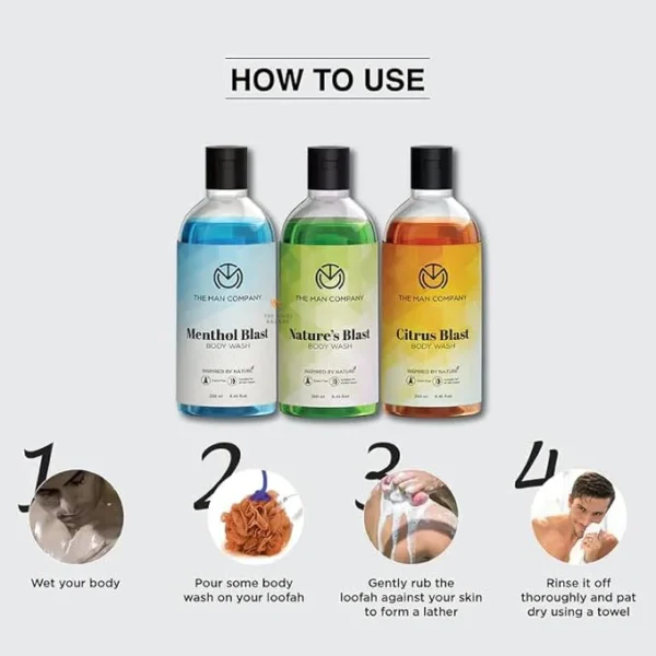 The Man Company Body Wash Saver Combo for Men - Image 6