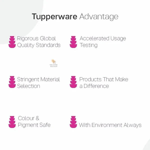 Tupperware Oval Dry Storage Containers 1.7L 4pc - Image 6