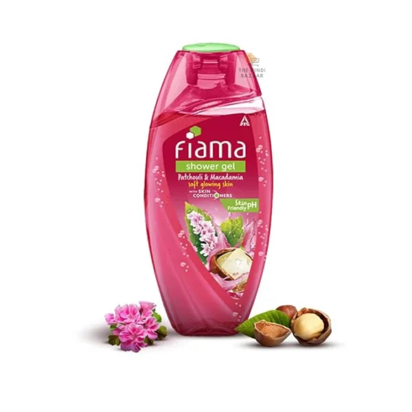 Fiama Body Wash Shower Gel Patchouli & Macadamia - Image 2