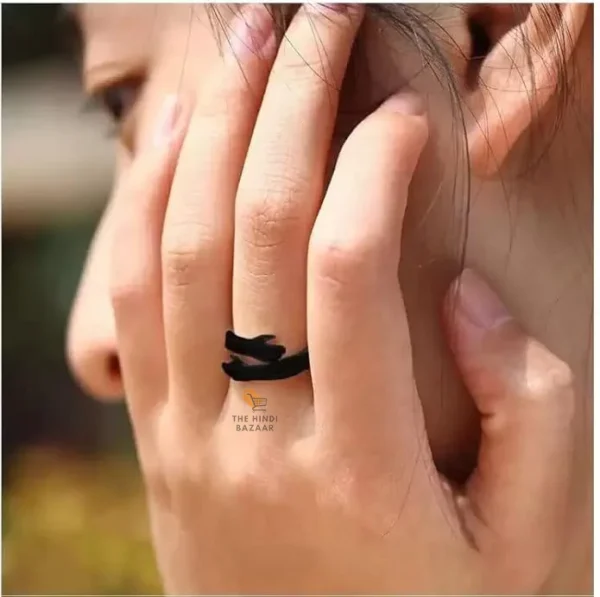 VIEN Hug Ring for Women Girls Hugging Hands
