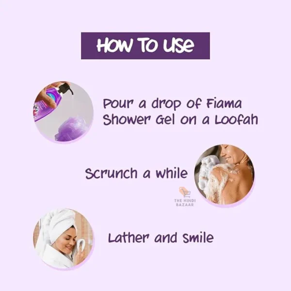 Fiama Body Wash Shower Gel Blackcurrant & Bearberry - Image 2