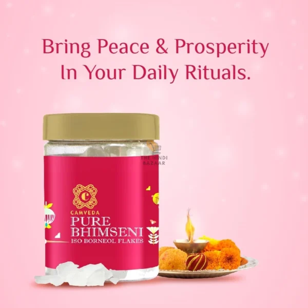 Camveda Pure Bhimseni Camphor Kapoor 250g - Image 4