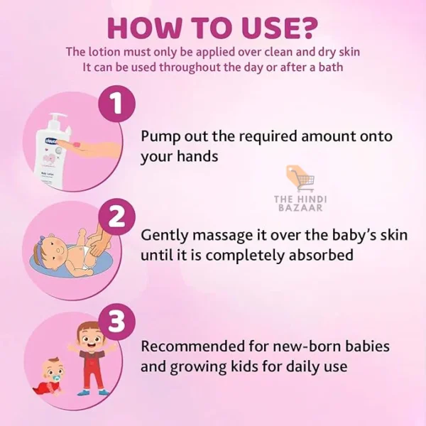 Chicco Baby Moment Body Lotion Size 500 Ml. - Image 6