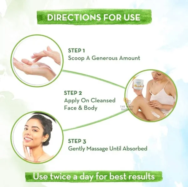 Mama.earth Vitamin C Nourishing Cold Cream for Face & Body with Vitamin C & Honey for Illuminating Moisturization – 100g - Image 2