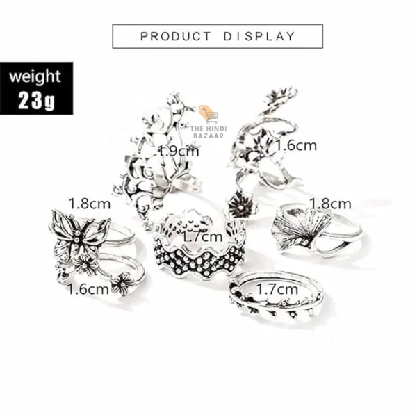 Jewels Galaxy Jewellery For Women Set of 10 - Image 3