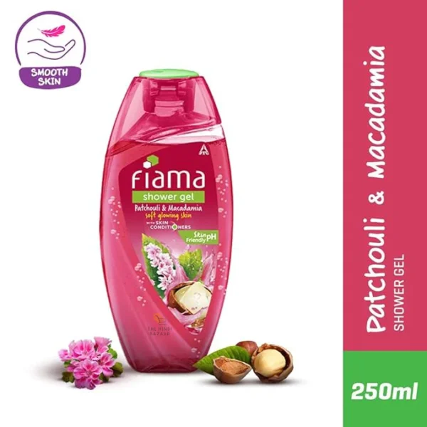 Fiama Body Wash Shower Gel Patchouli & Macadamia - Image 4