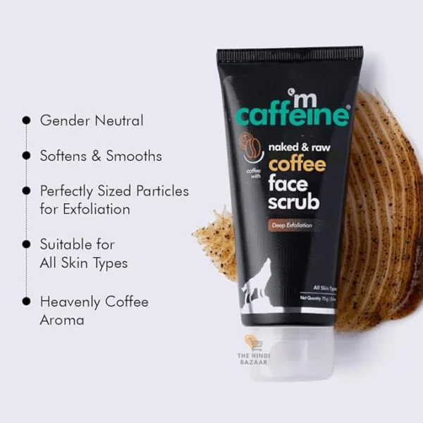 mCaffeine Coffee Face & Body Scrub Combo - Image 2