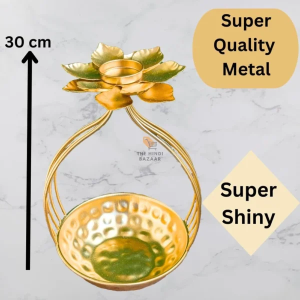 Lotus Urli/Big Size Decorative Showpiece (28 cm) - Image 7