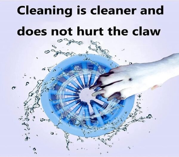 Yuppy Puppy Dog Paw Washing Cup Pet Paw Cleaner Portable Dog Paw Washer with Soft Silicone Bristles for Quickly Cleaning Pets Muddy Feet Color May Vary (Paw Cleaner - Small) - Image 10
