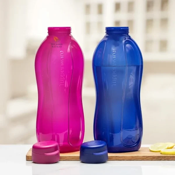 Tupperware Aquasafe Eco Plastic Bottle, 2L, Set Of 2, Purple, 2 Liter - Image 4