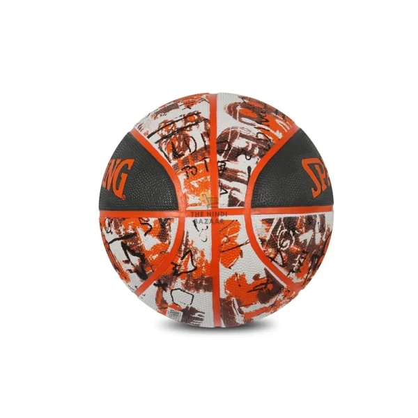 Spalding Graffiti Rubber Basketball (Orange) - Image 5