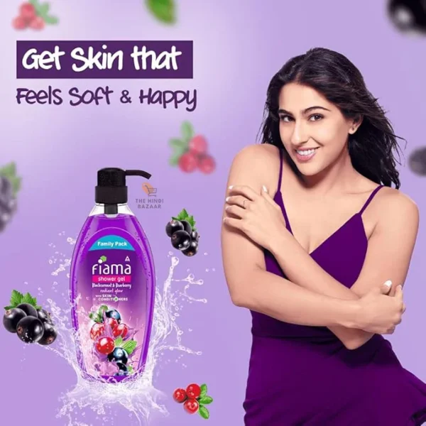 Fiama Body Wash Shower Gel Blackcurrant & Bearberry