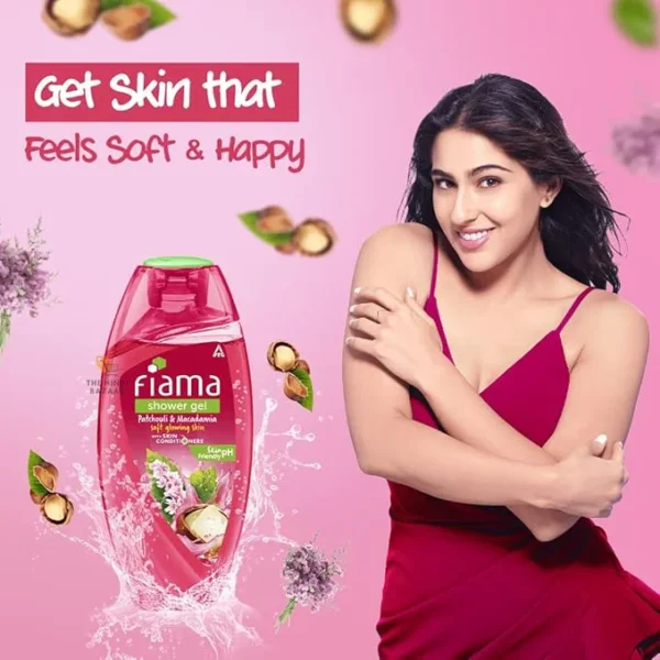 Fiama Body Wash Shower Gel Patchouli & Macadamia