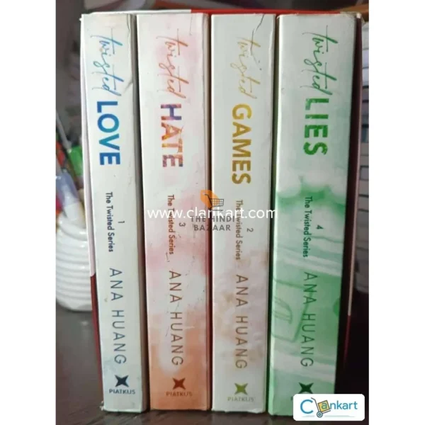 Twisted Series by Ana Huang - 4-Book Set (Love, Games, Hate, Lies) - Image 2