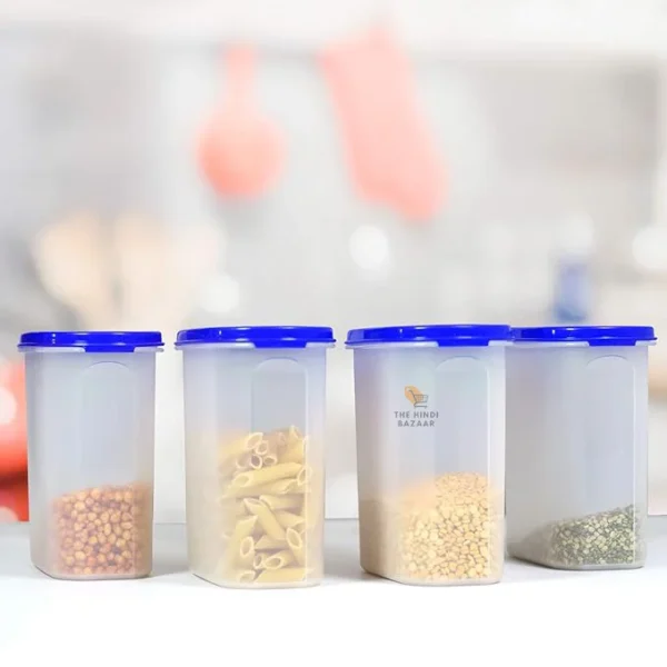 Tupperware Oval Dry Storage Containers 1.7L 4pc - Image 3