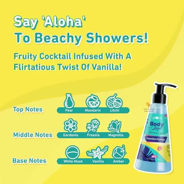 Plum BodyLovin' Hawaiian Rumba Shower Gel - Image 5