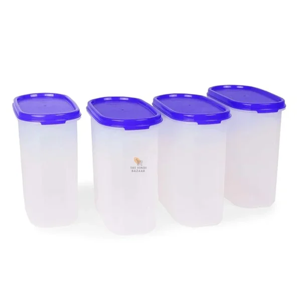 Tupperware Oval Dry Storage Containers 1.7L 4pc - Image 2