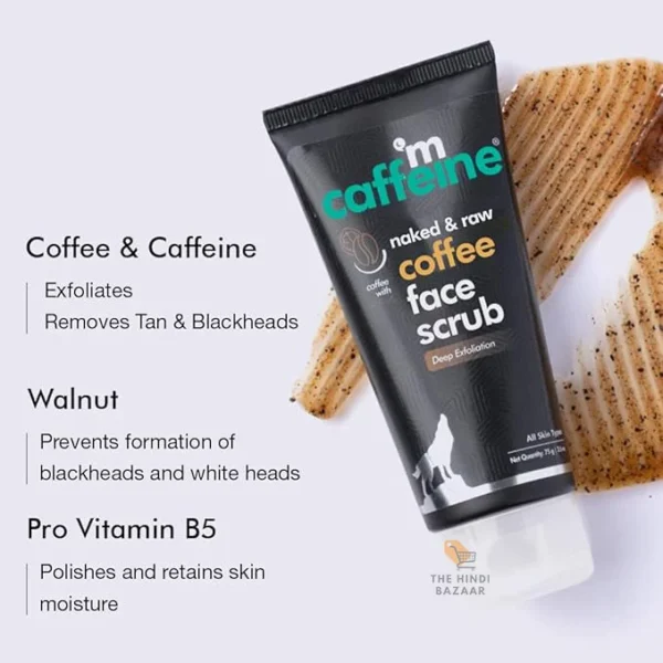 mCaffeine Coffee Face & Body Scrub Combo - Image 3