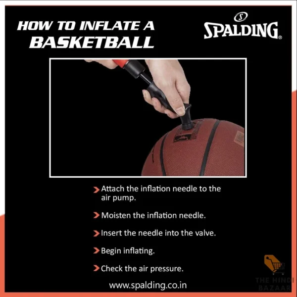 Spalding TF-250 Professional Match Ball (Size 7, Orange) - Image 5