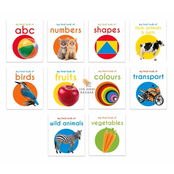 My First Library: Boxset of 10 Board Books for Kids - Image 2