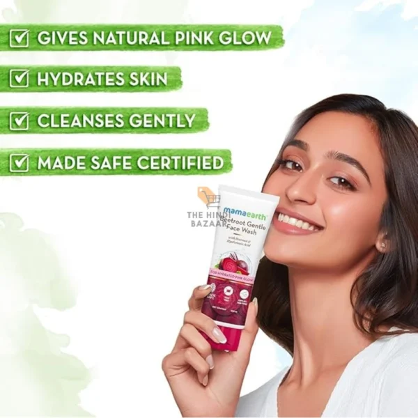 Beetroot Gentle Face Wash 100ml gentle facewash - Image 4