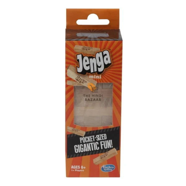 Hasbro Gaming Jenga Junior – Stacking Tower Game(Ages 6+) - Image 2