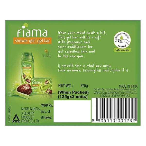 Fiama Gel Bar lemon grass and jajoba - Image 4