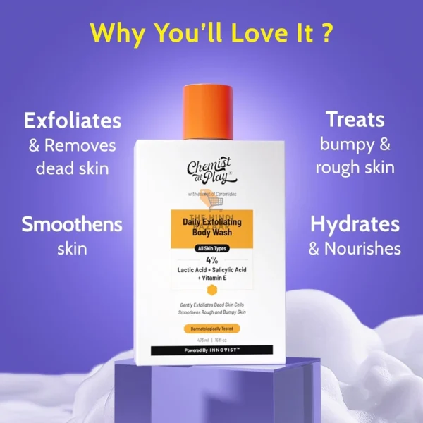 Chemist at Play Body Wash Exfoliating - Image 4