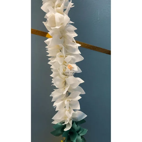 Handmade Artificial Jasmine Gajra Toran Marigold Garland - Image 5