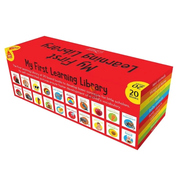 My First Complete Learning Library: 20-Book Board Book Set for Kids