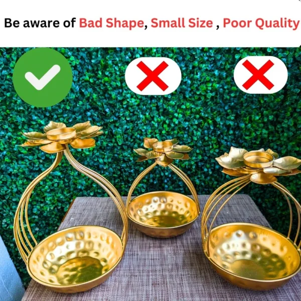 Lotus Urli/Big Size Decorative Showpiece (28 cm) - Image 3