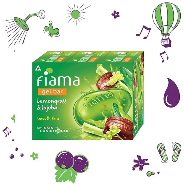 Fiama Gel Bar lemon grass and jajoba