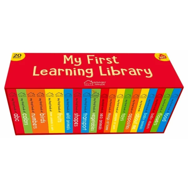 My First Complete Learning Library: 20-Book Board Book Set for Kids - Image 3