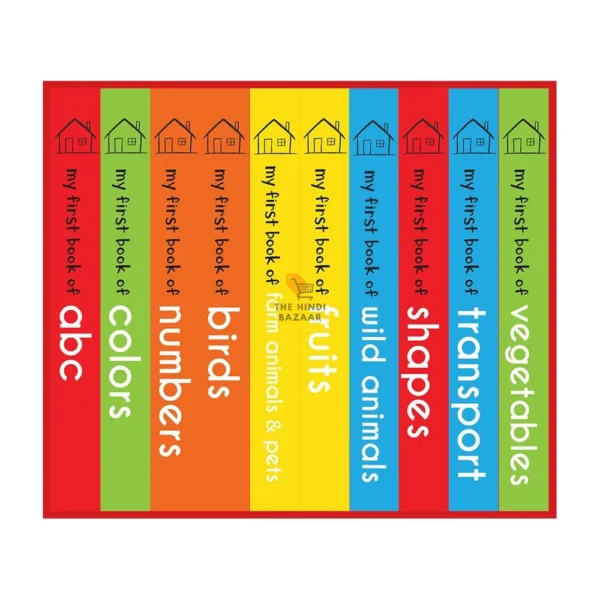 My First Library: Boxset of 10 Board Books for Kids - Image 4