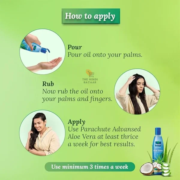 Parachute Advanced Aloevera Hair Oil - Image 2