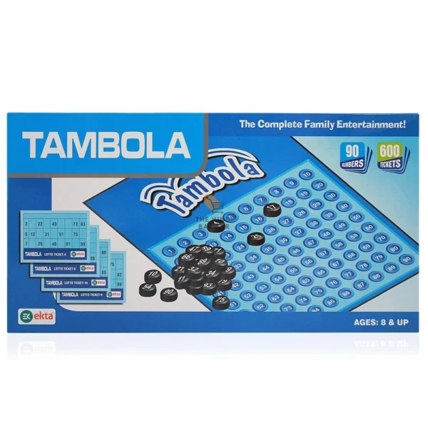 BKDT Marketing Tambola Game Set with 600 Housie Tickets