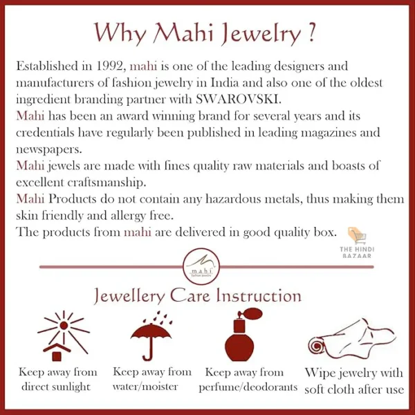 Mahi Valentine Gift Proposal Couple Ring Set with Cubic Zirconia - Image 3