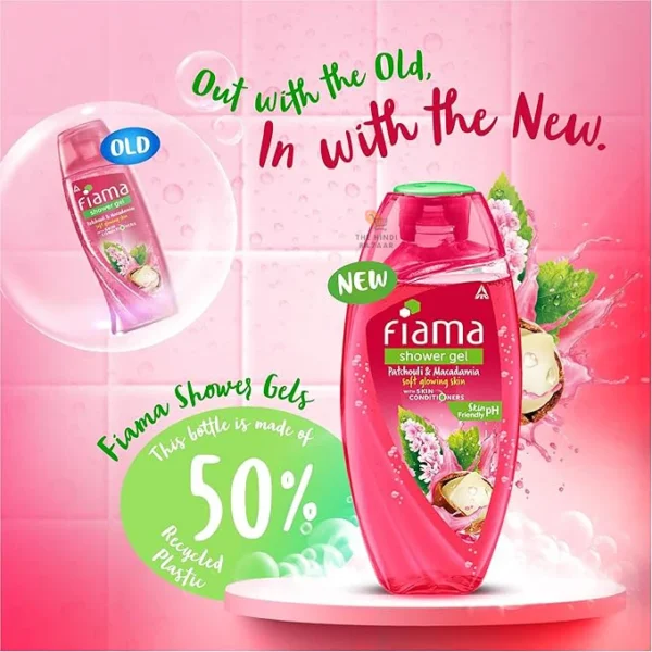 Fiama Body Wash Shower Gel Patchouli & Macadamia - Image 6