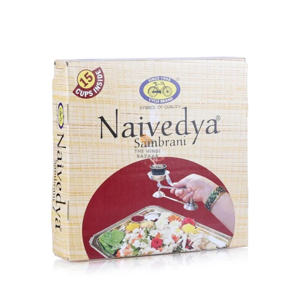 Cycle Pure Naivedya Sambrani Dhoop Cups (60 pcs) Pack of 4 - Image 2