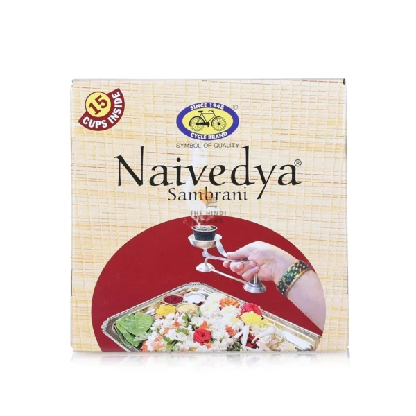 Cycle Pure Naivedya Sambrani Dhoop Cups (60 pcs) Pack of 4 - Image 4